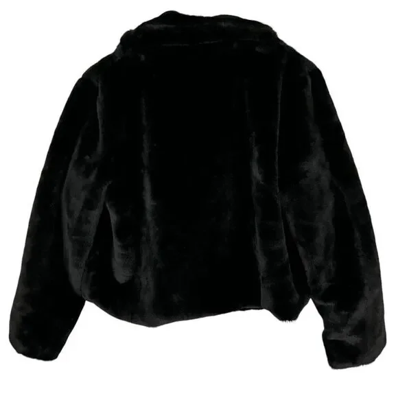 Reversible Faux Fur Jacket - Size XL - Picture 2 of 8